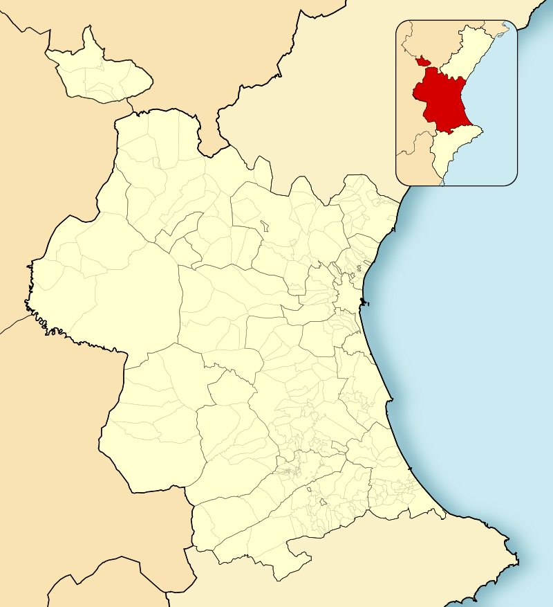 Mapa Valencia