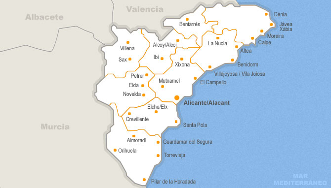 provincia de alicante